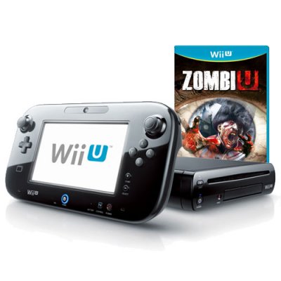 Nintendo Wii U Premium Pack Zombiu 32gb Negro